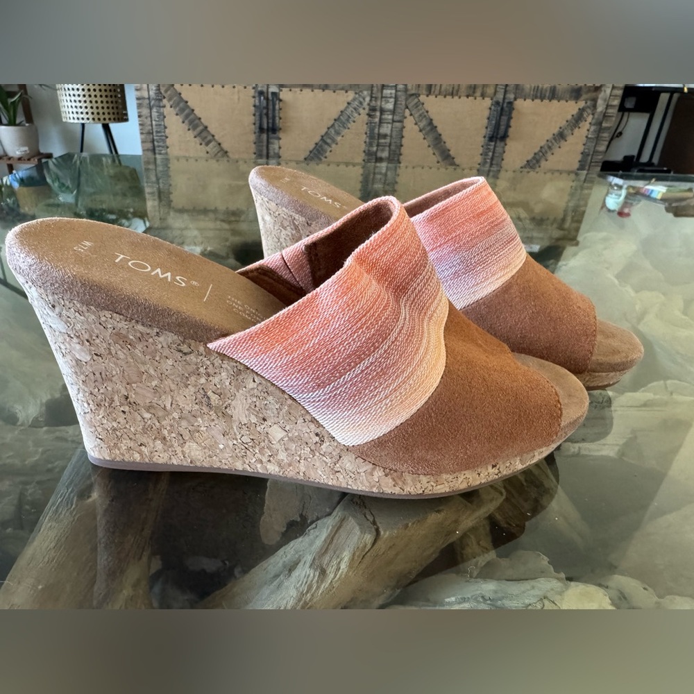 Toms Monica Mule Wedge
